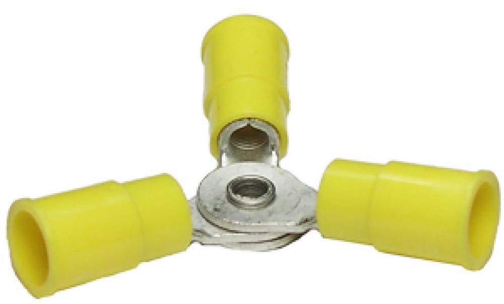 12-10GA 3-WAY CONNECTORS - YELLOW<span class=' ItemWarning' style='display:block;'>Item is usually in stock, but we&#39;ll be in touch if there&#39;s a problem<br /></span>