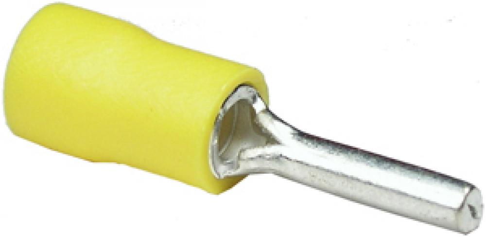 12-10GA PIN CONNECTORS - YELLOW<span class=' ItemWarning' style='display:block;'>Item is usually in stock, but we&#39;ll be in touch if there&#39;s a problem<br /></span>