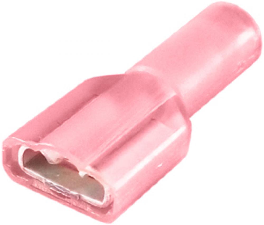 22-18GA FEMALE SINGLE BUMP QUICK CONNECTORS - RED<span class=' ItemWarning' style='display:block;'>Item is usually in stock, but we&#39;ll be in touch if there&#39;s a problem<br /></span>