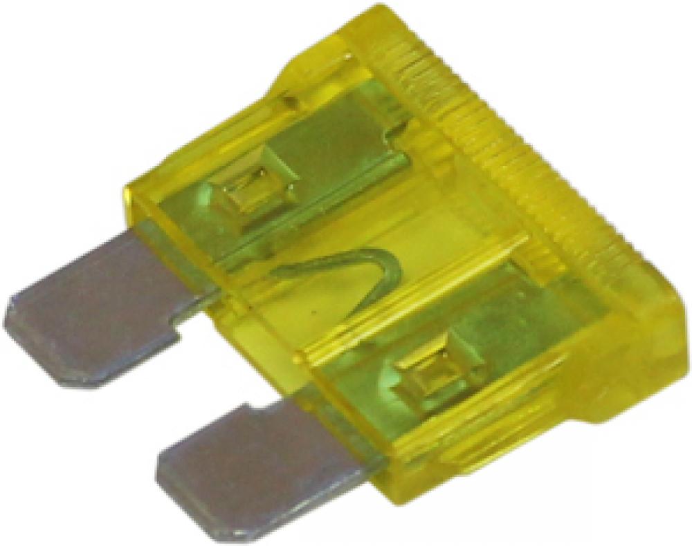 20A STANDARD BLADE FUSES - YELLOW<span class=' ItemWarning' style='display:block;'>Item is usually in stock, but we&#39;ll be in touch if there&#39;s a problem<br /></span>
