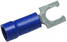 PICO 1828-CS - 16-14GA #8 LOCKING SPADE CONNECTORS - BLUE