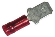 PICO 2956-CS - 22-18GA MALE QUICK CONNECTORS - RED