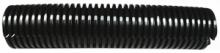 PICO 5163-26 - 3/4" HIGH TEMPERATURE NYLON CONVOLUTED SPLIT LOOM - BLACK W/ GREY STRIPE