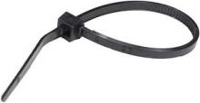 PICO 133-6-18UV100 - 6" MINIATURE 18 LB. CABLE TIES - UV BLACK