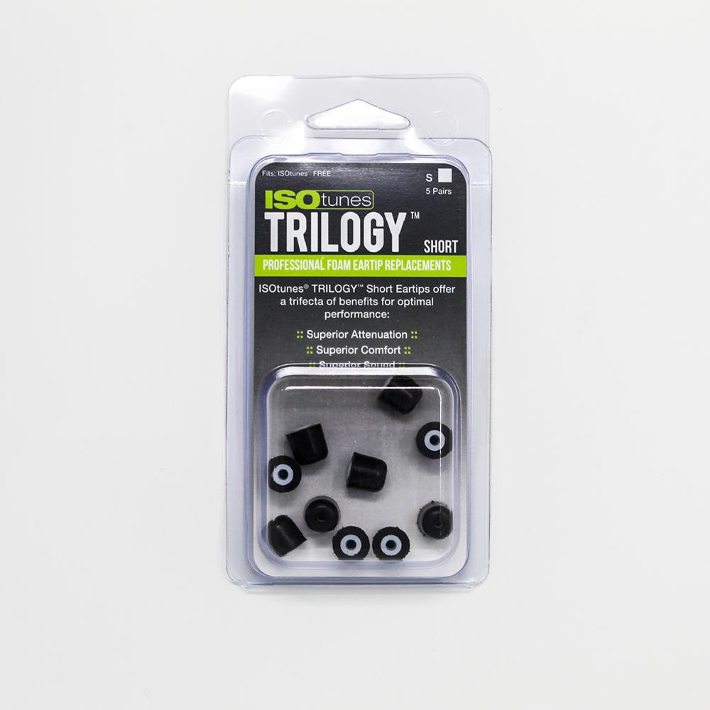 TRILOGY Replacement Foam Ear Tips<span class=' ItemWarning' style='display:block;'>Item is usually in stock, but we&#39;ll be in touch if there&#39;s a problem<br /></span>