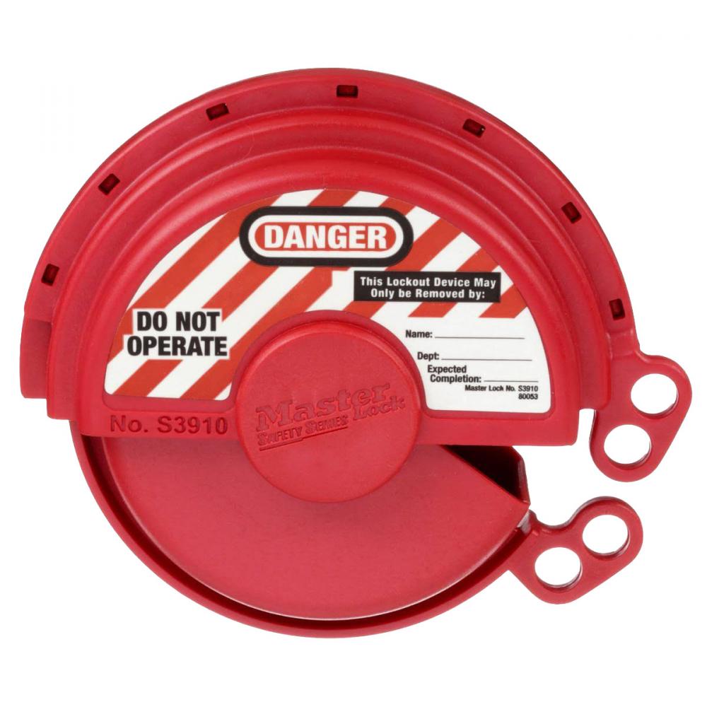 Rotating Gate Valve Lockout, 2in-5in (51mm-12.7cm) Diameter Handles<span class=' ItemWarning' style='display:block;'>Item is usually in stock, but we&#39;ll be in touch if there&#39;s a problem<br /></span>