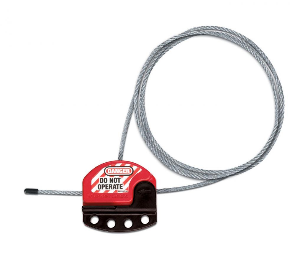 CABLE LOCKOUT ADJUSTABLE 6FT(1.8M)<span class=' ItemWarning' style='display:block;'>Item is usually in stock, but we&#39;ll be in touch if there&#39;s a problem<br /></span>