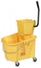 Raider Hansen 335-312YE - 35 Qt. Splash Guard Combo Pack - Side Squeeze - Yellow