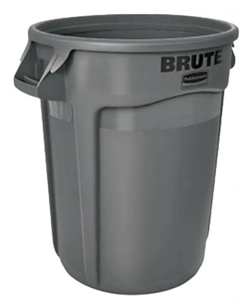BRUTE 44 Gallon Gray Round Trash Can<span class=' ItemWarning' style='display:block;'>Item is usually in stock, but we&#39;ll be in touch if there&#39;s a problem<br /></span>