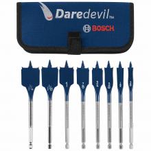 Bosch DSB5008P - 8 pc. Daredevil™ Standard Spade Bit Set with Pouch