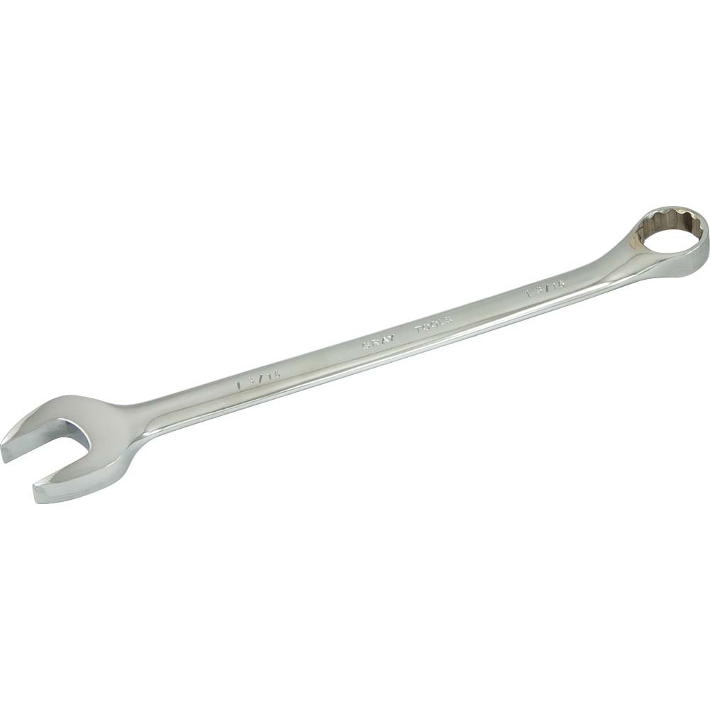 Combination Wrench 1-3/16&#34;, 12 Point, Mirror Chrome Finish<span class=' ItemWarning' style='display:block;'>Item is usually in stock, but we&#39;ll be in touch if there&#39;s a problem<br /></span>