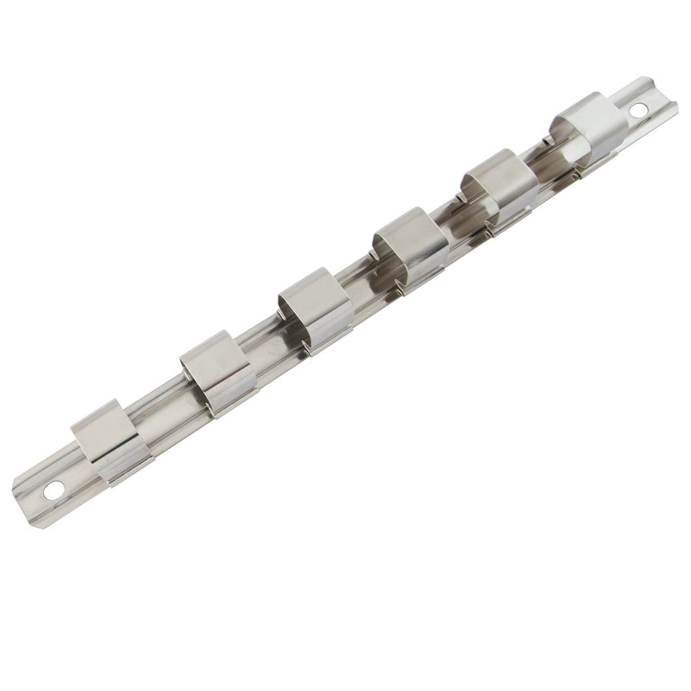 3/4&#34; Drive 6 Clip Socket Rail, 11&#34; Long<span class=' ItemWarning' style='display:block;'>Item is usually in stock, but we&#39;ll be in touch if there&#39;s a problem<br /></span>
