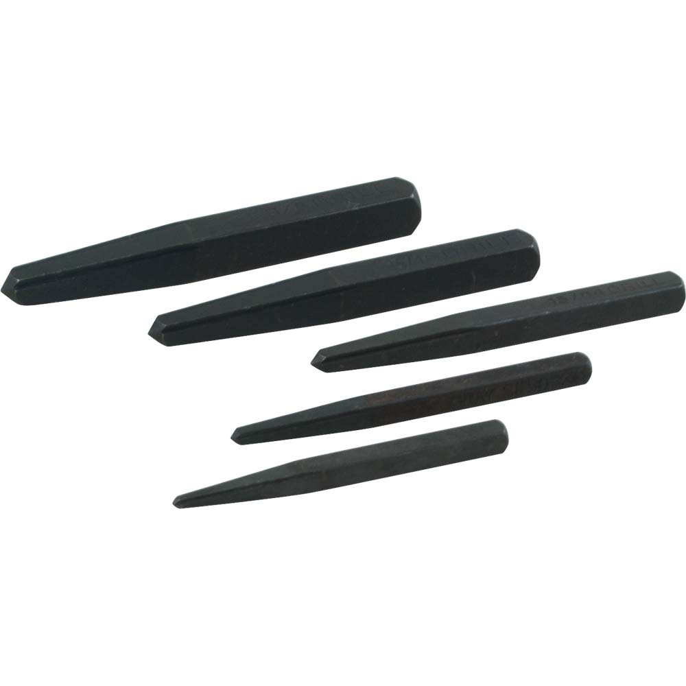 5 Piece Straight Type, Screw Extractor Set<span class=' ItemWarning' style='display:block;'>Item is usually in stock, but we&#39;ll be in touch if there&#39;s a problem<br /></span>