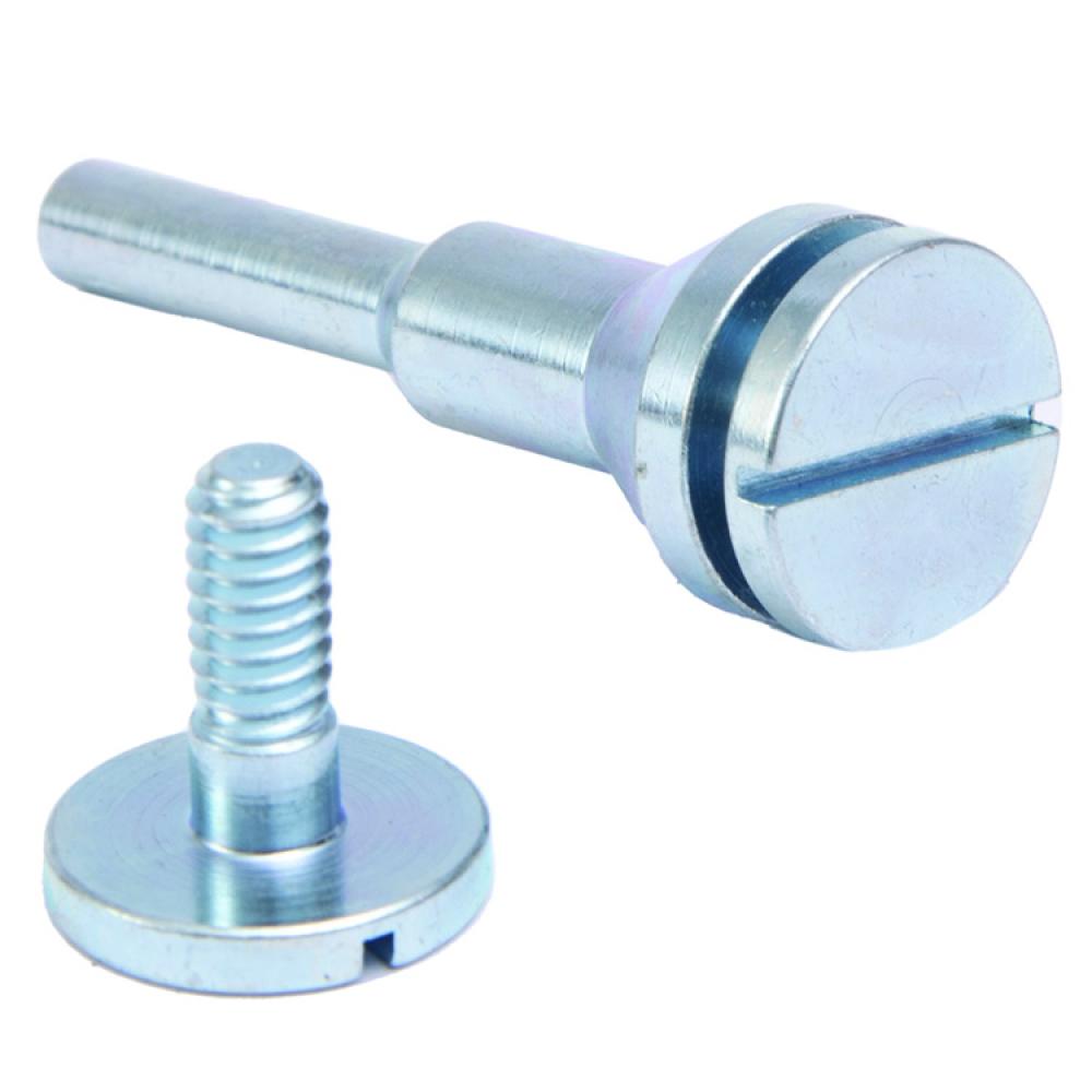 Flush madrel for 2 and 3in. wheels, 1/4in. and 3/8in. arbor<span class=' ItemWarning' style='display:block;'>Item is usually in stock, but we&#39;ll be in touch if there&#39;s a problem<br /></span>