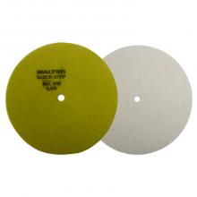 Walter Surface 07T700 - 7 in. Grit Cotton,  QUICK-STEP  Felt Discs