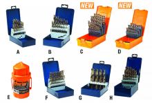 Walter Surface 01E178 - 29 drill bits kit, QCSHK, 118°, Fractional