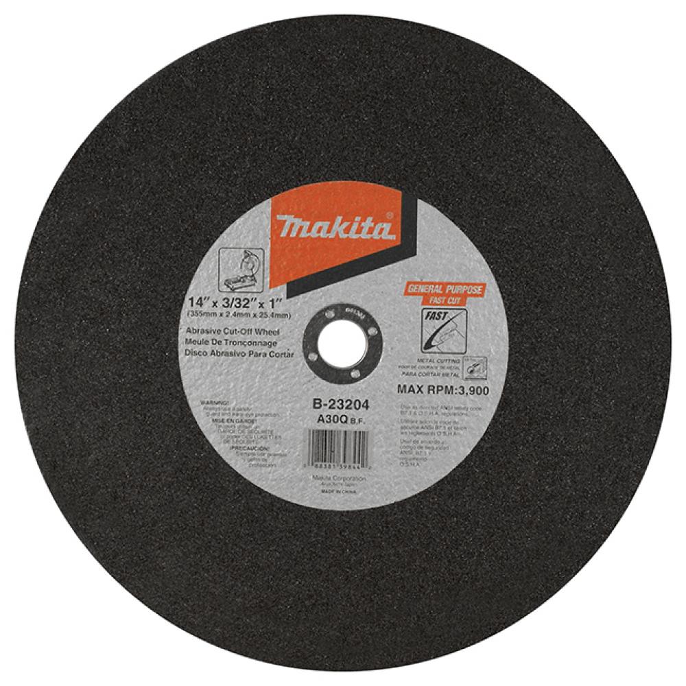 14&#34; Abrasive Metal Cutting Wheels<span class=' ItemWarning' style='display:block;'>Item is usually in stock, but we&#39;ll be in touch if there&#39;s a problem<br /></span>