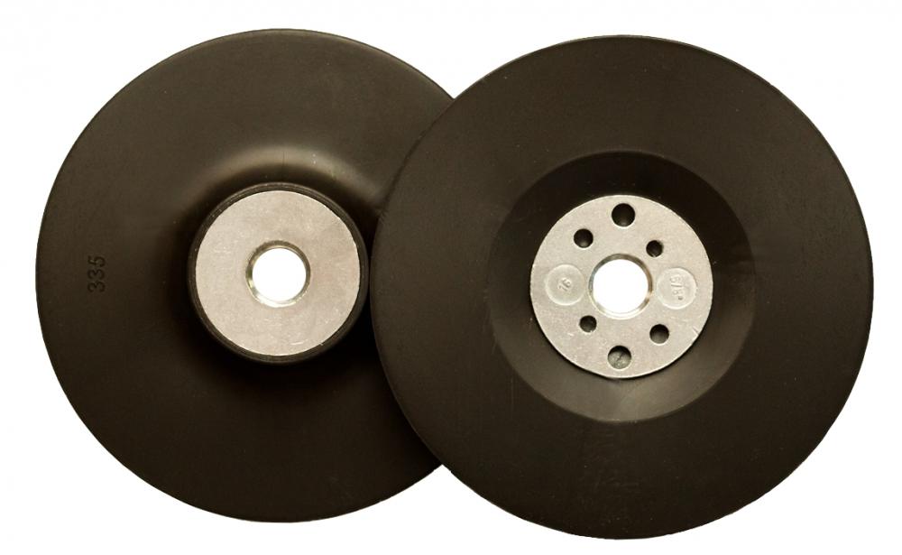 ST 358 C fibre disc back. pad, 5 Inch medium thread 5/8-11<span class=' ItemWarning' style='display:block;'>Item is usually in stock, but we&#39;ll be in touch if there&#39;s a problem<br /></span>