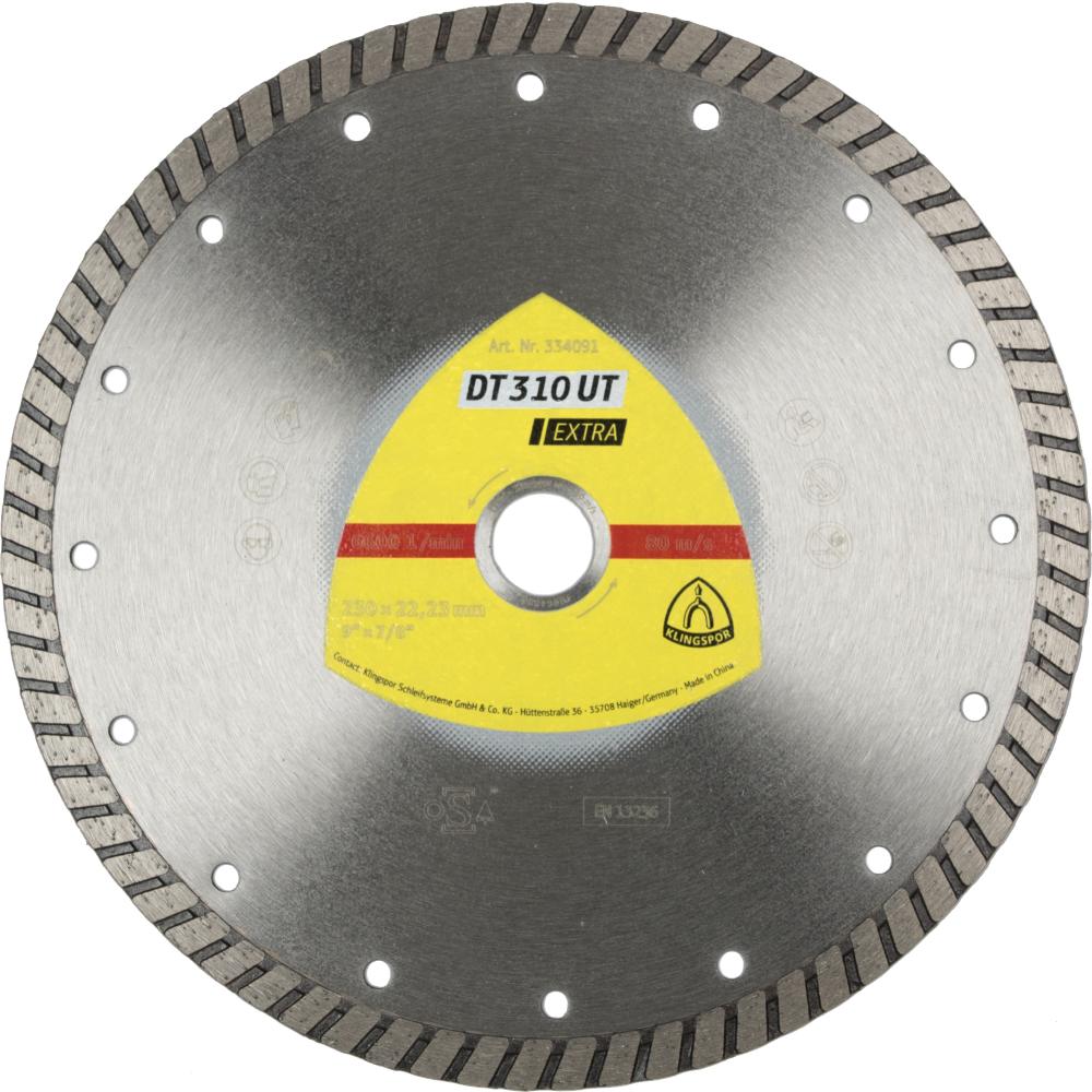DT 310 UT diamond cutting blades, 7 x 3/32 x 7/8 Inch 3/32 x 3/8 Inch, closed rim turbo<span class=' ItemWarning' style='display:block;'>Item is usually in stock, but we&#39;ll be in touch if there&#39;s a problem<br /></span>