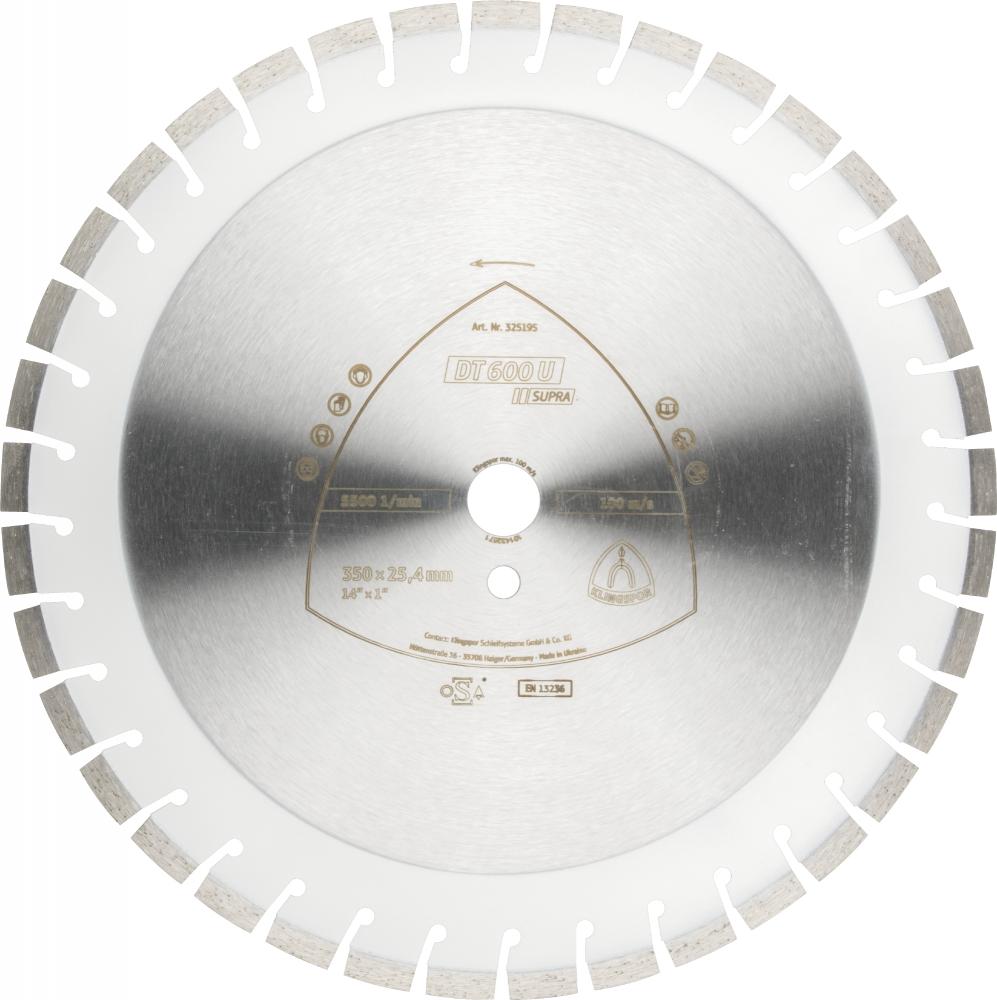 DT 600 U diamond blades, 12 x 7/64 x 3/4 Inch 32 segments 15/16 x 7/64 x 3/8 Inch, short serration<span class=' ItemWarning' style='display:block;'>Item is usually in stock, but we&#39;ll be in touch if there&#39;s a problem<br /></span>