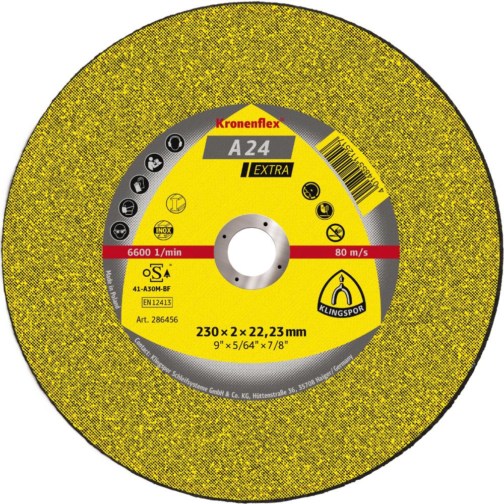 A 24 EX cutting-off wheels, 6 x 3/32 x 7/8 Inch depressed centre<span class=' ItemWarning' style='display:block;'>Item is usually in stock, but we&#39;ll be in touch if there&#39;s a problem<br /></span>