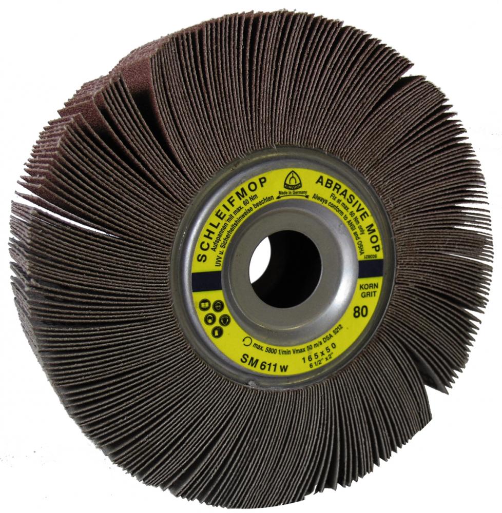 SM 611 W abrasive mop wheels LS 309 X, 6 x 1 x 1 Inch grain 180<span class=' ItemWarning' style='display:block;'>Item is usually in stock, but we&#39;ll be in touch if there&#39;s a problem<br /></span>