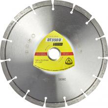 Klingspor Inc 336214 - DT 350 U diamond cutting blades, 4-1/2 x 3/32 x 7/8 Inch 8 segments 33 x 2,4 x 10 mm, standard serra