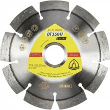 Klingspor Inc 336215 - DT 350 U diamond cutting blades, 5 x 3/32 x 7/8 Inch 9 segments 33 x 2,4 x 10 mm, standard serration