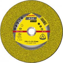Klingspor Inc 235374 - A 24 EX cutting-off wheels, 6 x 3/32 x 7/8 Inch depressed centre
