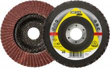 Klingspor Inc 322817 - SMT 314 abrasive mop discs, 5 x 7/8 Inch grain 60 convex