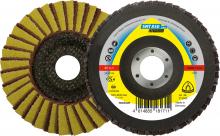 Klingspor Inc 312557 - SMT 850 abrasive mop disc,combination, 4-1/2 x 7/8 Inch grain 80 medium convex