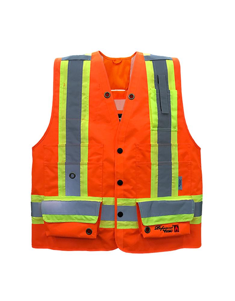 Viking Professional &#34;Journeyman 300D&#34; Trilobal Rip-stop FR Surveyor Vest<span class=' ItemWarning' style='display:block;'>Item is usually in stock, but we&#39;ll be in touch if there&#39;s a problem<br /></span>