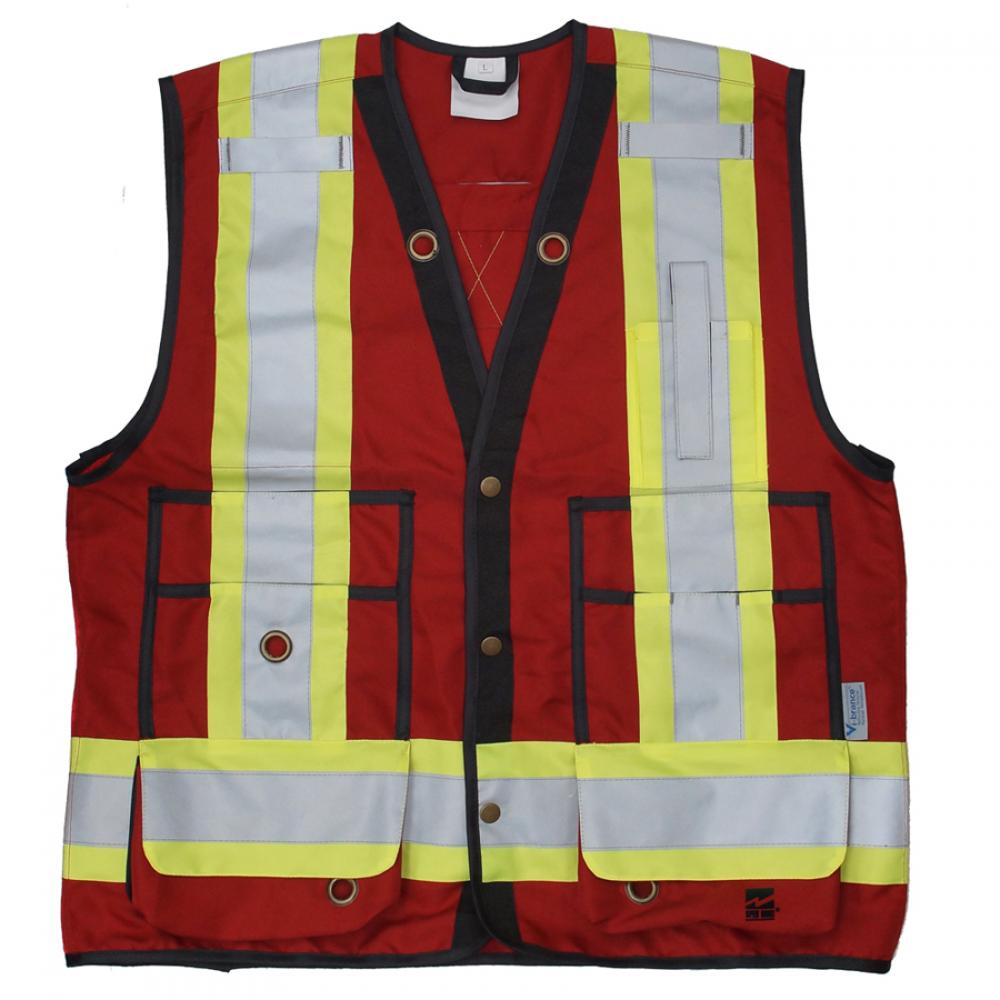 Open Road Surveyor Safety Vest<span class=' ItemWarning' style='display:block;'>Item is usually in stock, but we&#39;ll be in touch if there&#39;s a problem<br /></span>