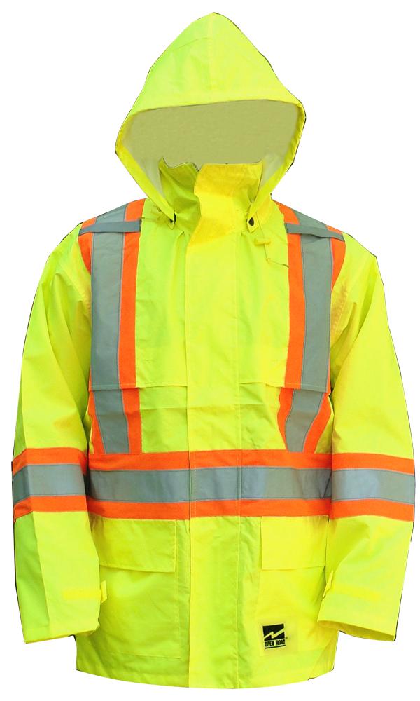 Open Road Hi-Vis 150D Light Jacket<span class=' ItemWarning' style='display:block;'>Item is usually in stock, but we&#39;ll be in touch if there&#39;s a problem<br /></span>