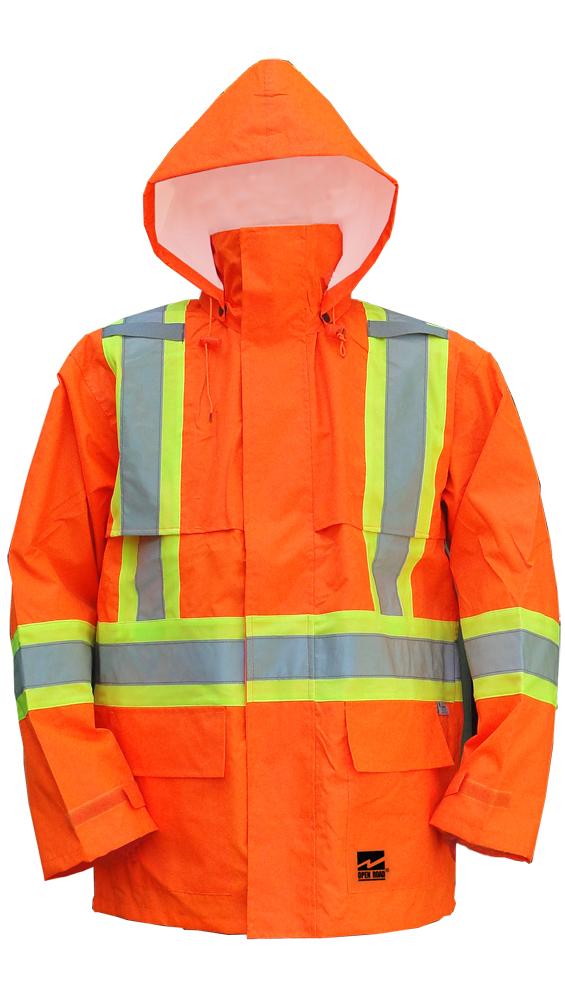 Open Road Hi-Vis 150D Light Jacket<span class=' ItemWarning' style='display:block;'>Item is usually in stock, but we&#39;ll be in touch if there&#39;s a problem<br /></span>