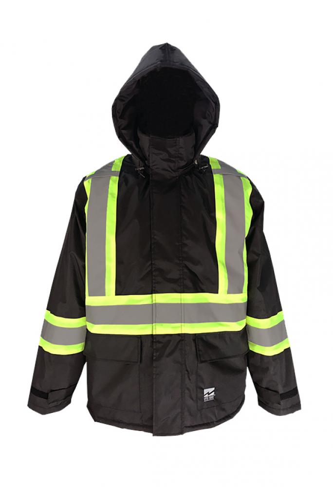 Open Road Hi-Vis 150D Insulated Rain Jacket<span class=' ItemWarning' style='display:block;'>Item is usually in stock, but we&#39;ll be in touch if there&#39;s a problem<br /></span>
