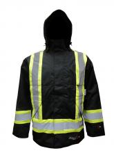 Alliance Mercantile 3907FRWJ-M - Viking Professional "Insulated Journeyman 300D" Trilobal Rip-stop FR Rain Jacket