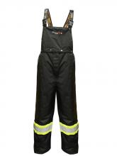 Alliance Mercantile 3907FRWP-M - Viking Professional Insulated Journeyman 300D Trilobal Rip-stop FR Rain Detachable Bib Pants