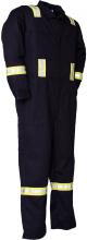 Alliance Mercantile 405791100XLR - Viking Firewall FR Striped Coveralls - 9 oz.