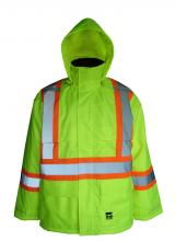 Alliance Mercantile 6326JG-M - Open Road Hi-Vis 150D Insulated Rain Jacket