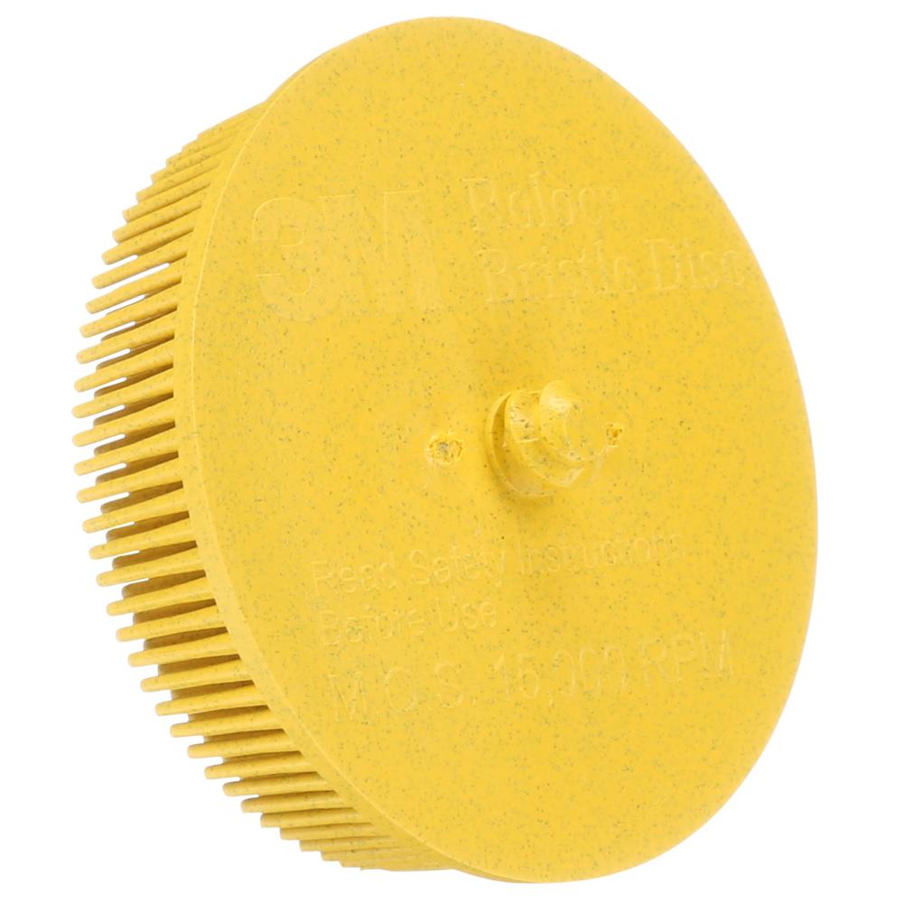 Scotch-Brite™ Roloc™ Bristle Disc, MED, 3 in x 5/8 in (7.62 cm x 1.59 cm)<span class=' ItemWarning' style='display:block;'>Item is usually in stock, but we&#39;ll be in touch if there&#39;s a problem<br /></span>