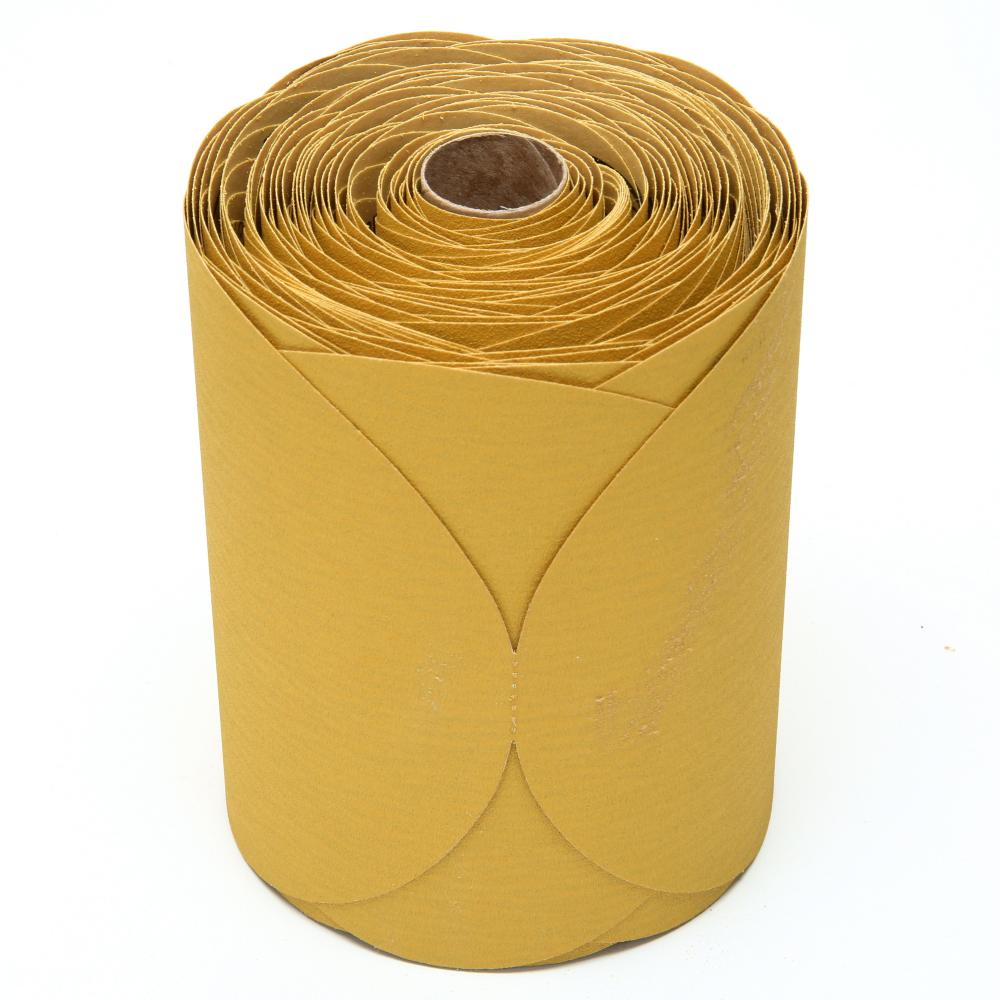 3M™ Stikit™ Gold Disc Roll, 236U, 01440, P150, C-weight, 6 in (15.24 cm)<span class=' ItemWarning' style='display:block;'>Item is usually in stock, but we&#39;ll be in touch if there&#39;s a problem<br /></span>