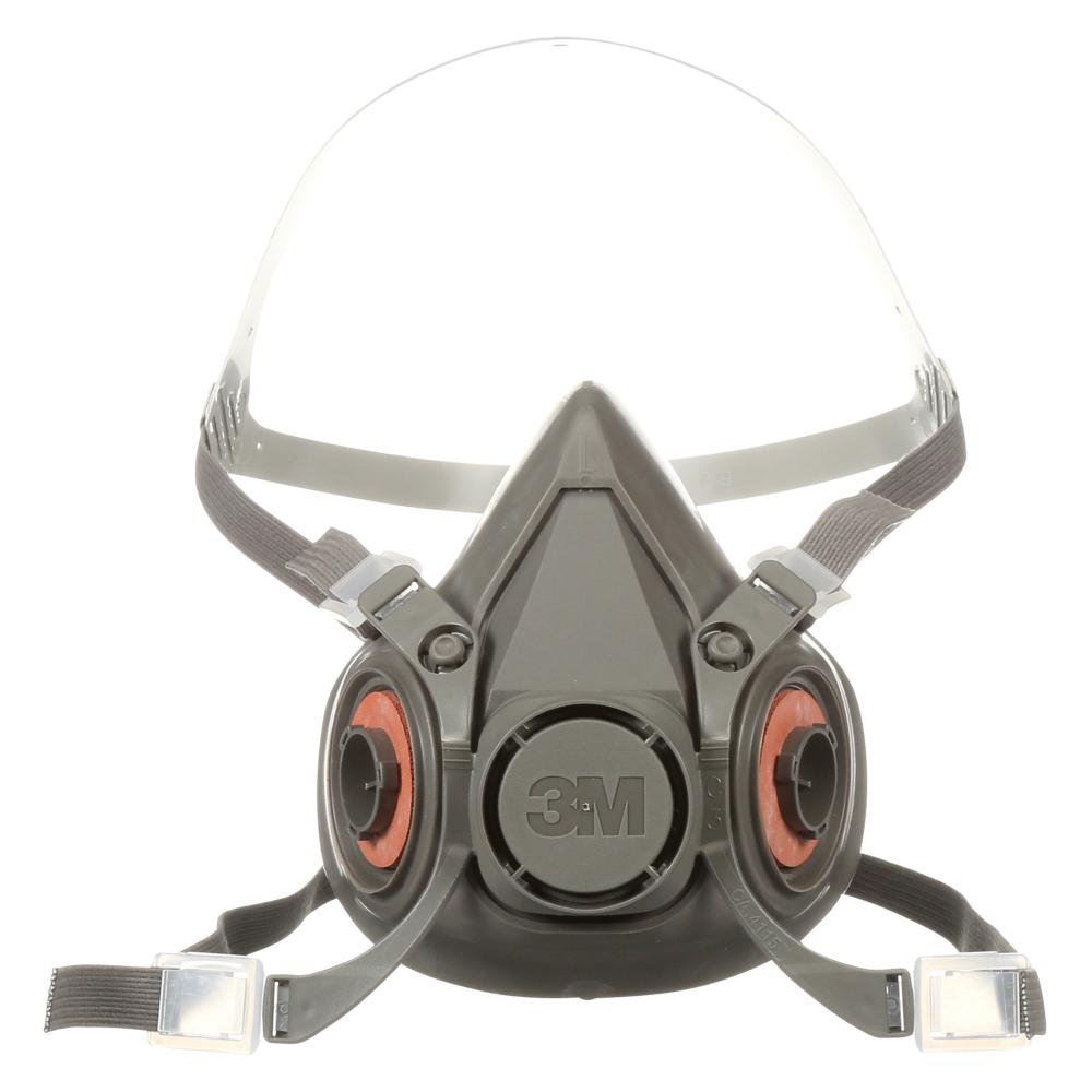 3M™ Half Facepiece Reusable Respirator, 6300, large, 24/case<span class=' ItemWarning' style='display:block;'>Item is usually in stock, but we&#39;ll be in touch if there&#39;s a problem<br /></span>