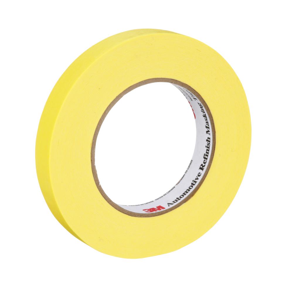 3M™ Automotive Refinish Masking Tape, 06652, 4.57 in x 180 ft (18 mm x 55 m)<span class=' ItemWarning' style='display:block;'>Item is usually in stock, but we&#39;ll be in touch if there&#39;s a problem<br /></span>