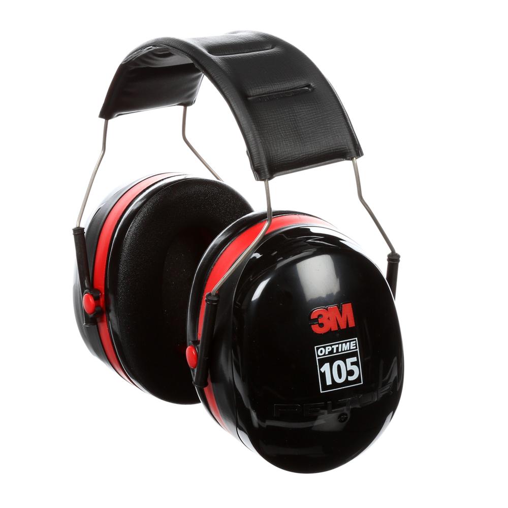 3M™ PELTOR™ Optime™ 105 Earmuffs, H10A, over-the-head, 10 pairs per case<span class=' ItemWarning' style='display:block;'>Item is usually in stock, but we&#39;ll be in touch if there&#39;s a problem<br /></span>