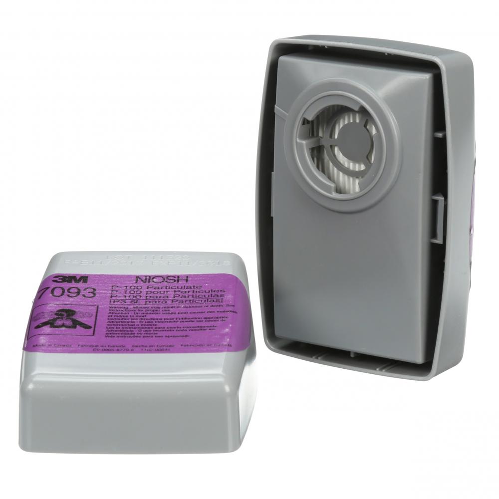 3M™ Particulate Filter, 7093, P100, 30 pairs/case<span class=' ItemWarning' style='display:block;'>Item is usually in stock, but we&#39;ll be in touch if there&#39;s a problem<br /></span>
