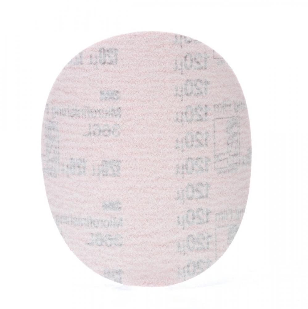 3Mâ„¢ Hookitâ„¢ Microfinishing Film Disc, 366L, grade 120 micron, 5 in x NH (127 mm<span class='Notice ItemWarning' style='display:block;'>Item has been discontinued<br /></span>
