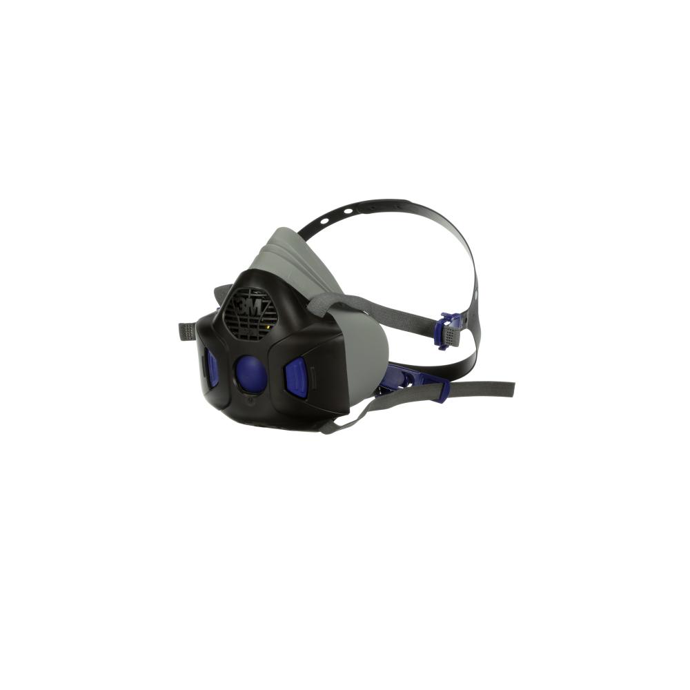 3M™ Secure Click™ Half Facepiece Reusable Respirator with Speaking Diaphragm HF-803SD<span class=' ItemWarning' style='display:block;'>Item is usually in stock, but we&#39;ll be in touch if there&#39;s a problem<br /></span>