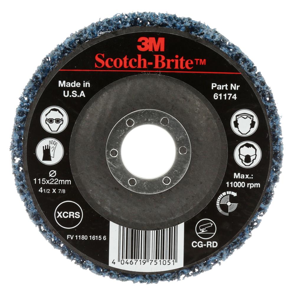 Scotch-Brite™ Clean and Strip GP Disc, CRS, 4.53 in x 5.59 in (11.5 cm x 2.2 cm)<span class=' ItemWarning' style='display:block;'>Item is usually in stock, but we&#39;ll be in touch if there&#39;s a problem<br /></span>