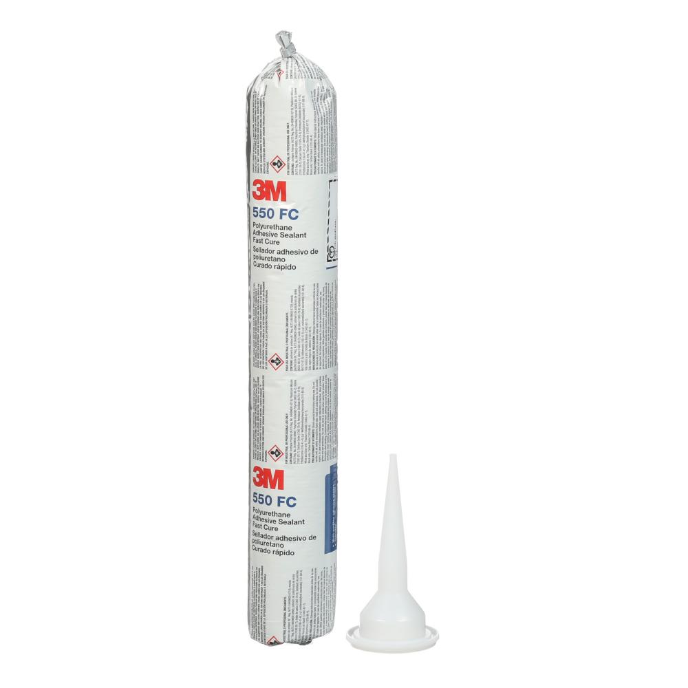 3M™ Polyurethane Adhesive Sealant, 550, gray, 20.28 fl oz (599.8 mL), sausage pack<span class=' ItemWarning' style='display:block;'>Item is usually in stock, but we&#39;ll be in touch if there&#39;s a problem<br /></span>